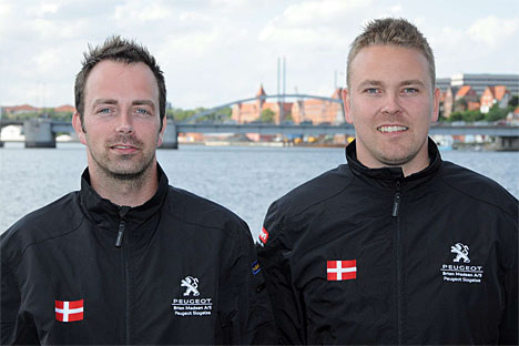 Kasper Sørensen og Kim Madsen har på rekordtid kørt sig op i toppen af dansk rallysport